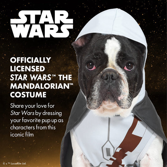 Star Wars for Pets The Mandalorian Dog Costume, Medium
