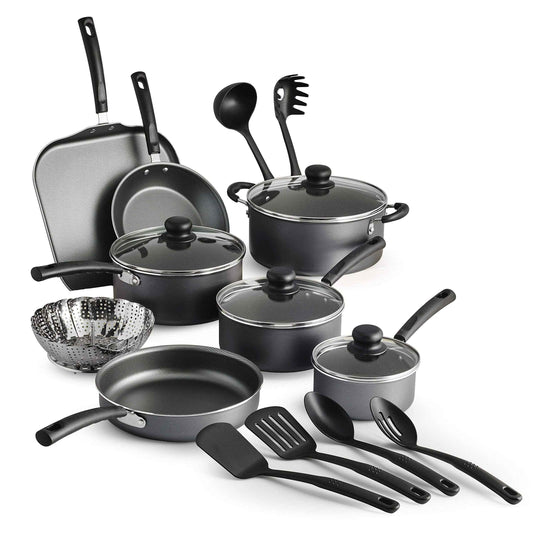 Tramontina PrimaWare 18-Piece Nonstick Cookware Set, Gray 🍁 All In One Marketplace Canada