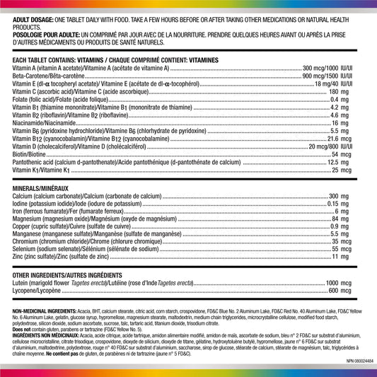 Centrum Men Multivitamins/Minerals Supplement, 90 Tablets (Packaging May Vary) 🍁 All In One Marketplace Canada