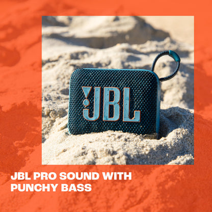 JBL Go 4 - Ultra-Portable, Waterproof and Dustproof Bluetooth Speaker, 7-Hour Built-in Battery, Made in Part with Recycled Materials (Black) 🍁 All In One Marketplace Canada