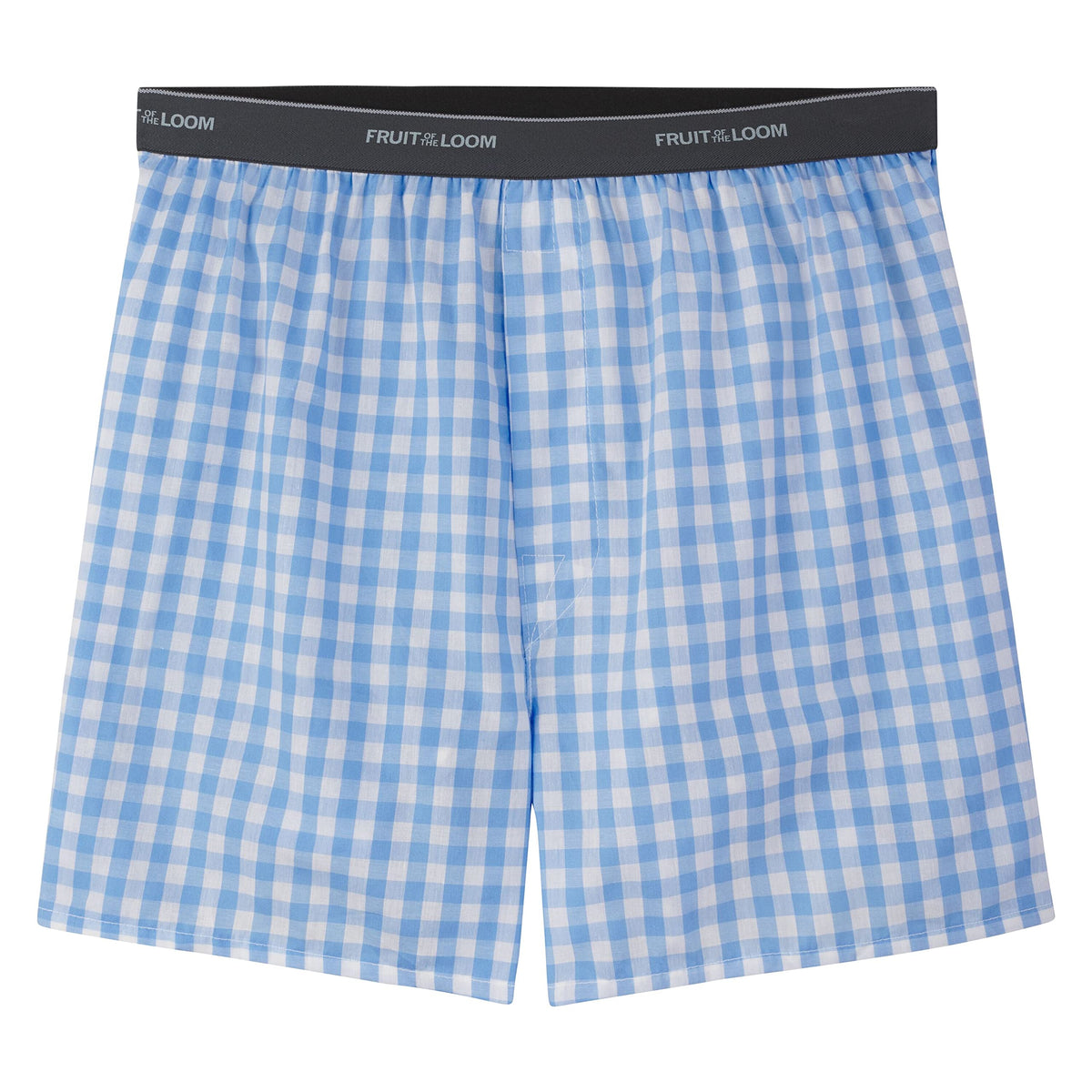 Fruit of the Loom Men's 5 Pack Exposed Waistband Assorted, Blues Boxer, Size Small 🍁 All In One Marketplace Canada