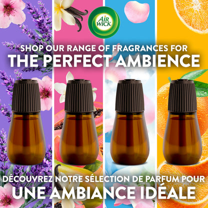 Air Wick Essential Mist Refill – Air Freshener Infused with Essential Oils, Easy Change Refill for Cordless Diffuser – 3 Count – Black Lotus & Violet Scent 🍁 All In One Marketplace Canada