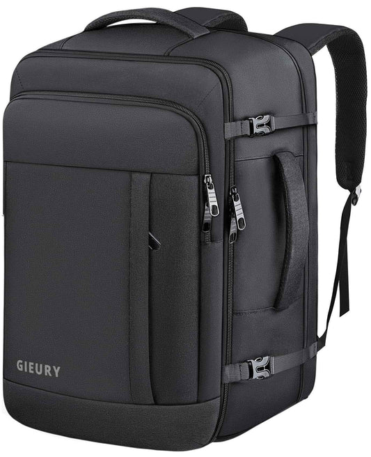 Carry On Backpack, 50L Travel Backpack, Luggage Backpack TSA Flight Approved Laptop Backpack for Men & Women, Large Expandable Backpack 40L Daypack Lightweight Business Weekender Bag, Black 🍁 All In One Marketplace Canada