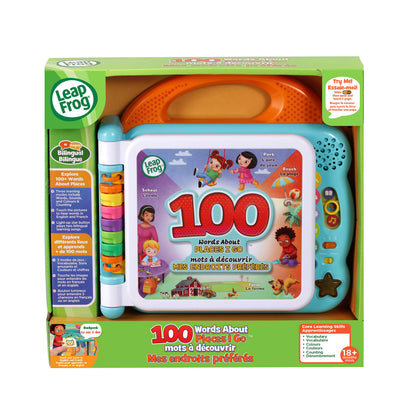 LeapFrog 100 Words About Places I Go Book (Bilingual English-French) 🍁 All In One Marketplace Canada