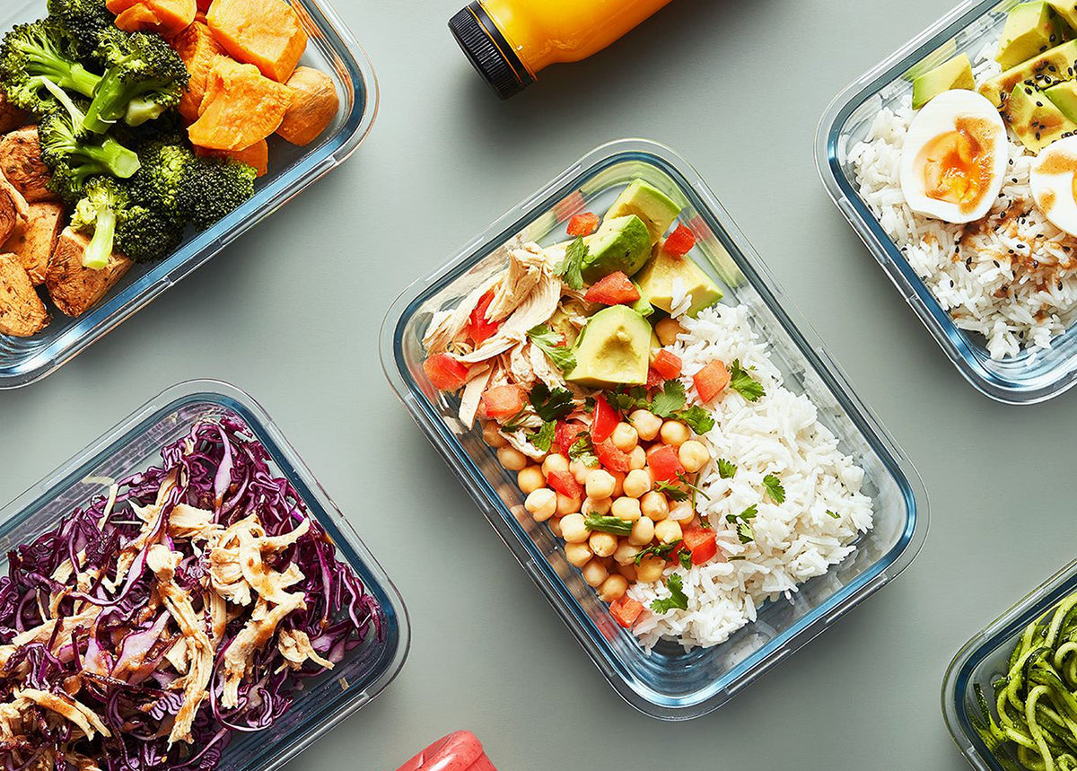 [10-Pack] MCIRCO Glass Meal Prep Containers With Lids, Food Storage With Snap Locking Lids, Airtight Lunch Boxes, Microwave, Oven, Freezer and Dishwasher Safe 🍁 All In One Marketplace Canada