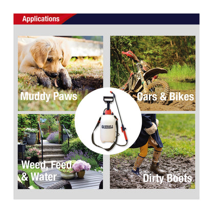 Spear & Jackson Pump Action Pressure Sprayer, 5 L 🍁 All In One Marketplace Canada