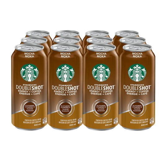 Starbucks Double Shot Mocha, 444 mL Cans, 12 Pack 🍁 All In One Marketplace Canada