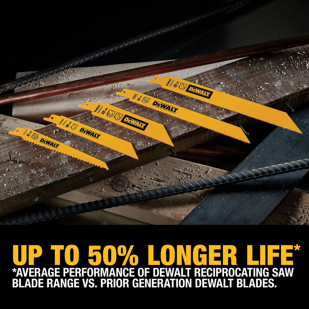 DEWALT Reciprocating Saw Blades, Bi-Metal Set with Case, 12-Piece (DW4892) 🍁 All In One Marketplace Canada