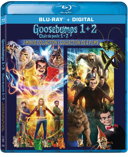 Goosebumps (2015) / Goosebumps 2: Haunted Halloween - Set [Blu-ray] (Bilingual)