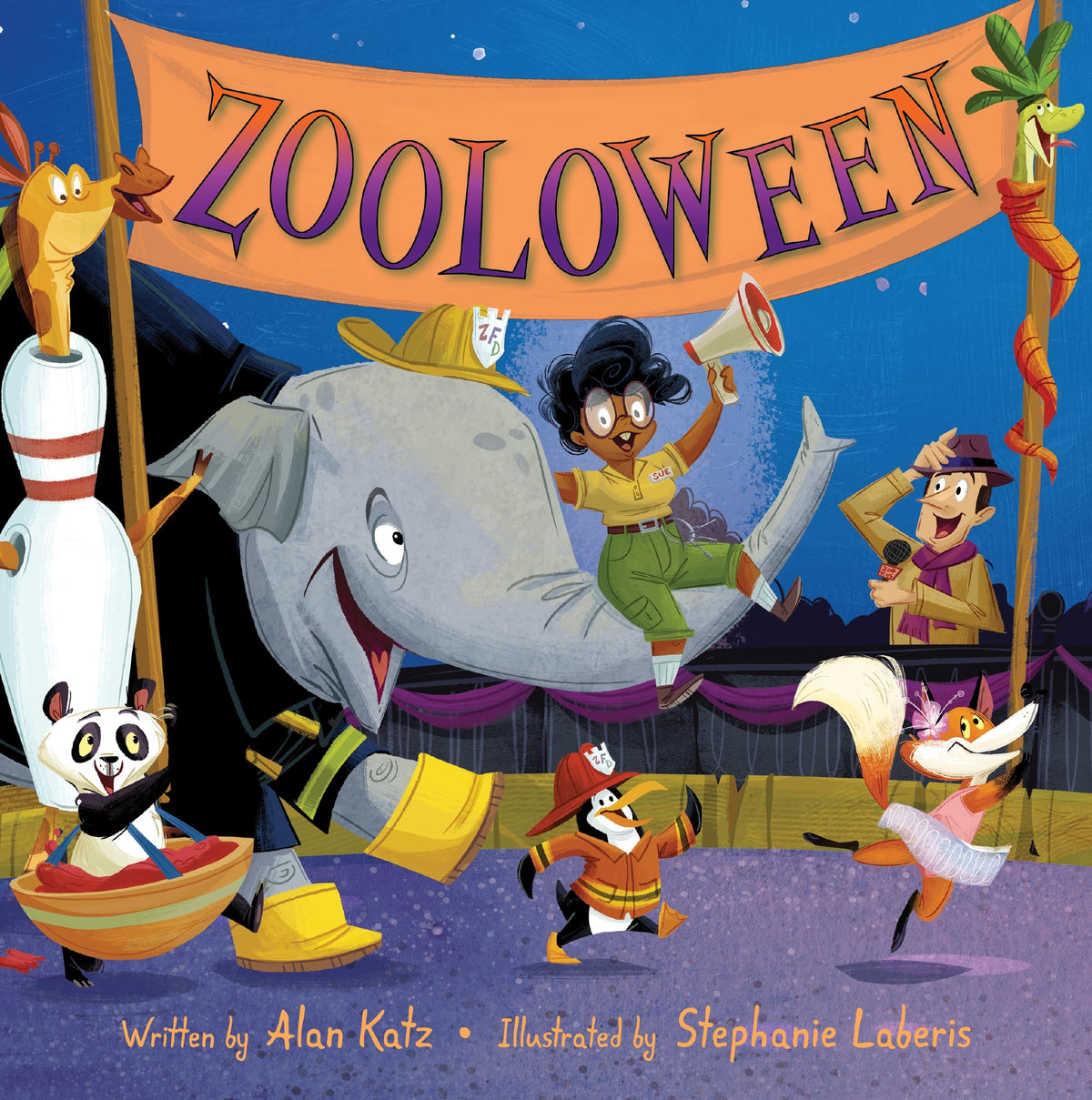 Zooloween: A Festive Picture Book for Kids (Ages 4-8) about Zoo Animals in Halloween Costumes