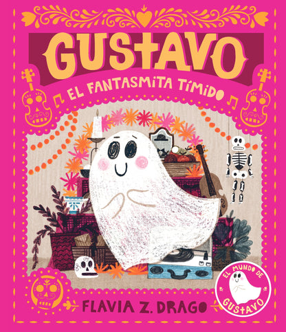 Gustavo, el fantasmita tímido: (Un cuento ilustrado de Halloween para niños de 3 a 7 años - Celebrando la amistad, el valor y las tradiciones culturales)
