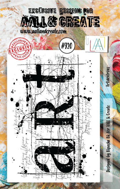 AALL and Create Stamp Set - 920 - Artidextrous