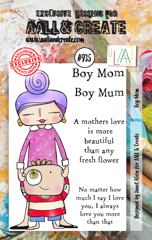 AALL and Create Stamp Set - 935 - Boy Mum