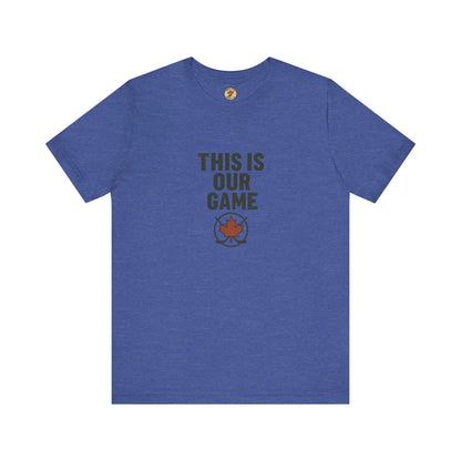 Canada Maple Leaf Hockey T-Shirt – This Is Our Game Tee