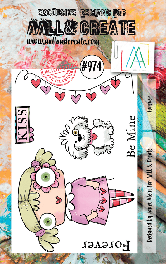 AALL and Create Stamp Set - 974 - Forever