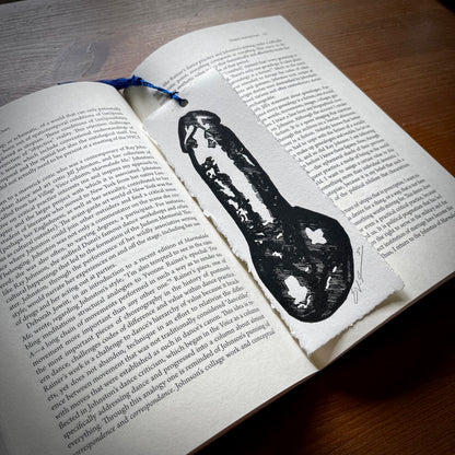 Good Boy Bookmark No. 1 | LINOCUT PRINT