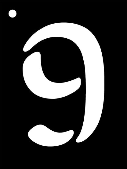 Mini Stencil Numbers
