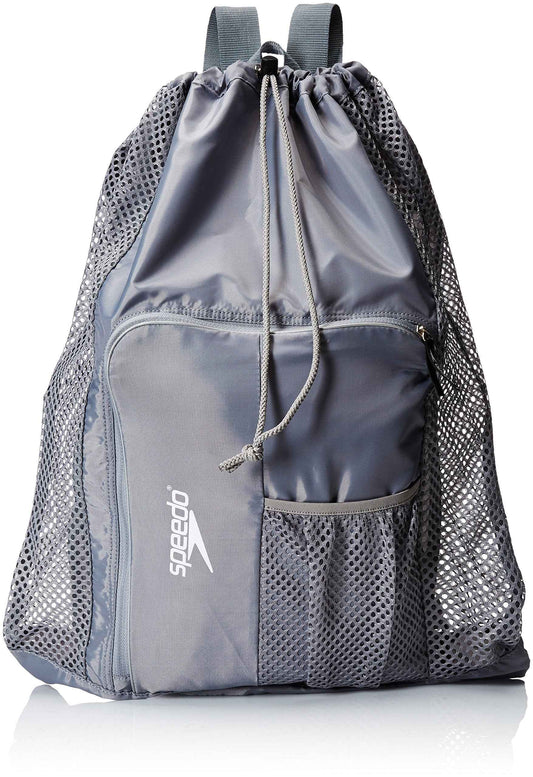 Speedo Deluxe Ventilator Mesh Equipment Bag, Frost Grey 🍁 All In One Marketplace Canada