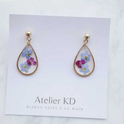 Boucles d’oreilles Lili - goutte 20mm