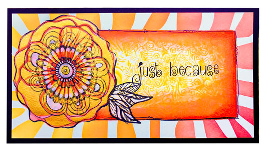 ABM Clear Stamp Deco Envy Mixed-Up Collection 140x140x3mm 1 PC nr.289