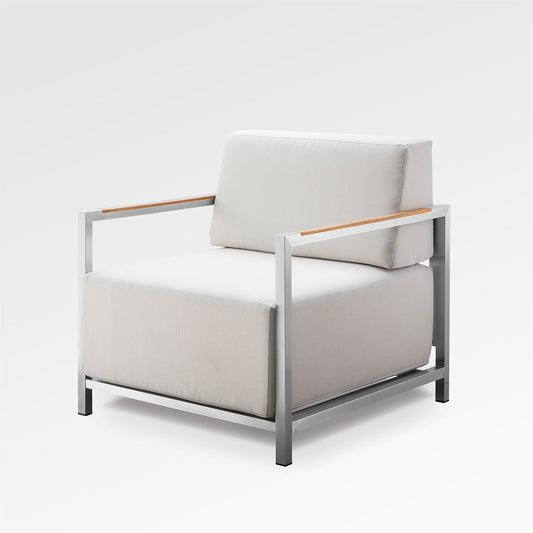 Acacia Lux Lounge Chair with Sunbrella® Cushions