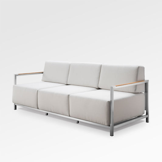 Acacia Lux Sofa with Sunbrella® Cushions