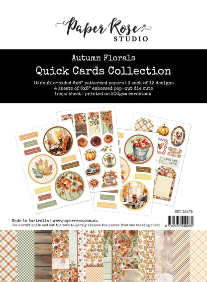 Autumn Florals Quick Card Collection 35475
