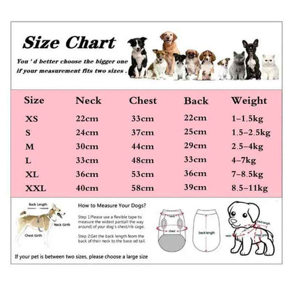 Dog Jacket | Sweetheart Dog Coat