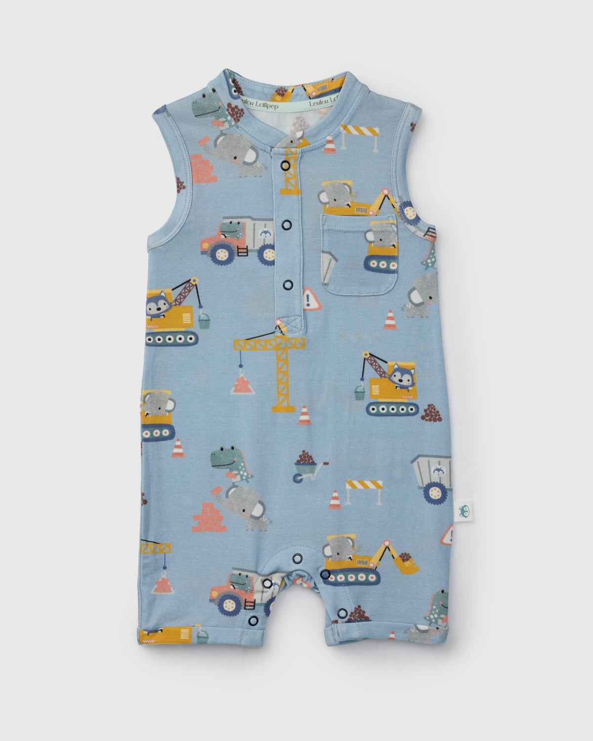 Short Romper - Tiny Engineers