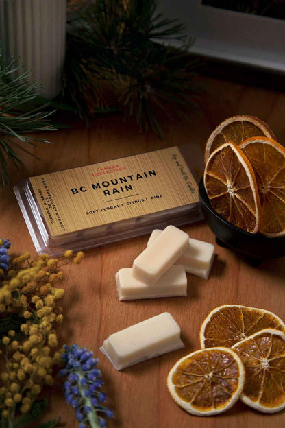 Wax melt bar: BC Mountain Rain. 1.75oz