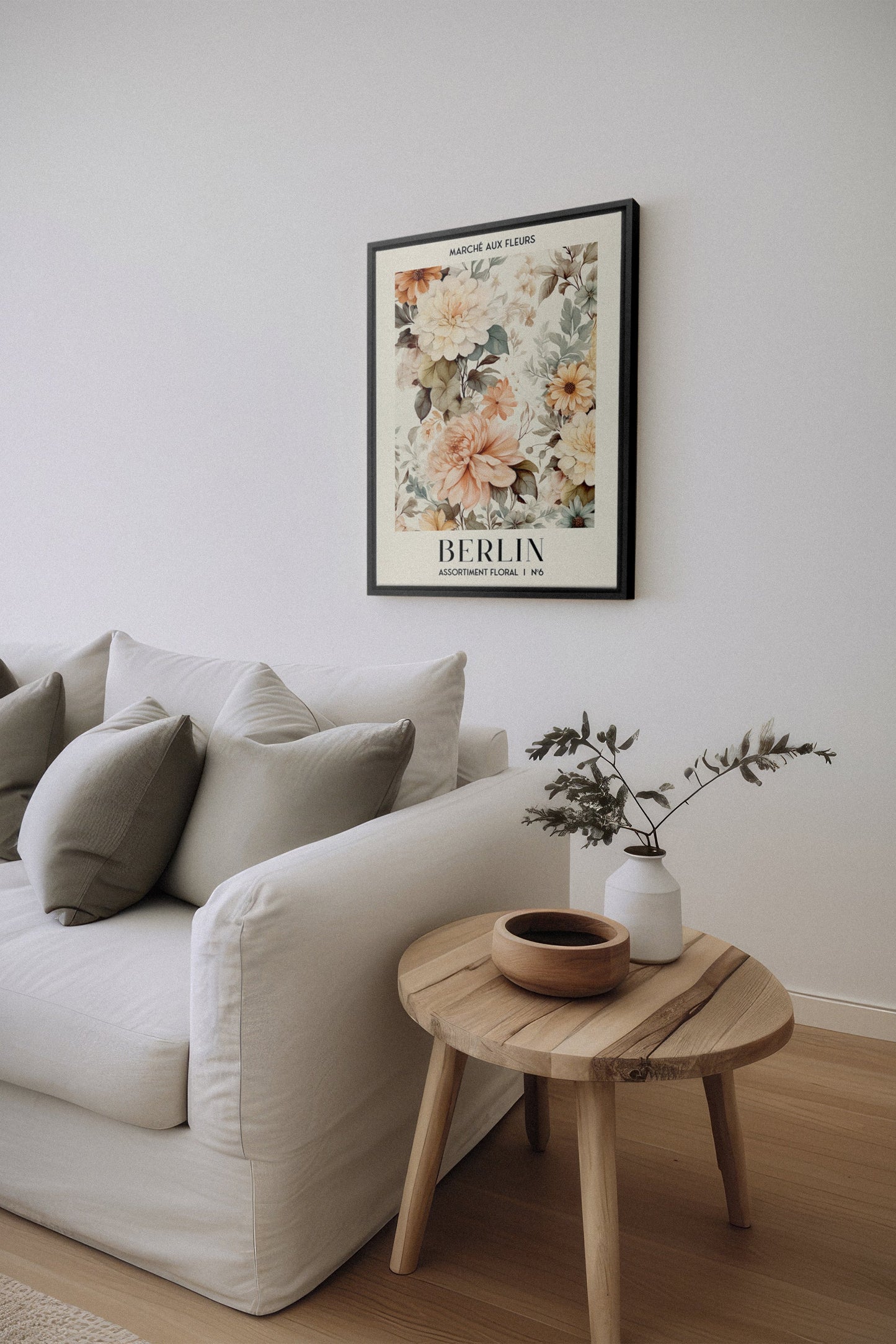 BERLIN, Oeuvre sur toile étirée
