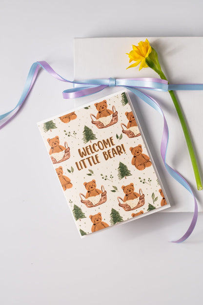 Welcome Little Bear! - Greeting Card