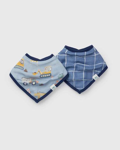 Bandana Bib Set - 2 Pack - Tiny Engineers