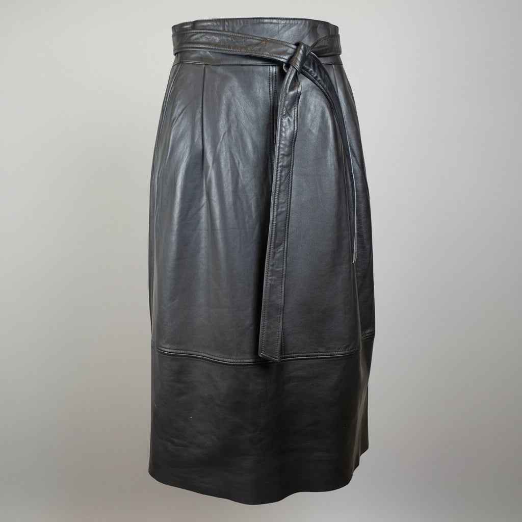 BOL Women's Brit Leather Flair Skirt