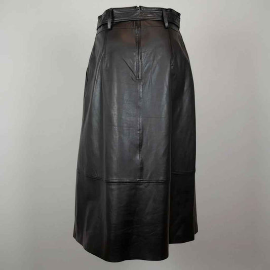 BOL Women's Brit Leather Flair Skirt