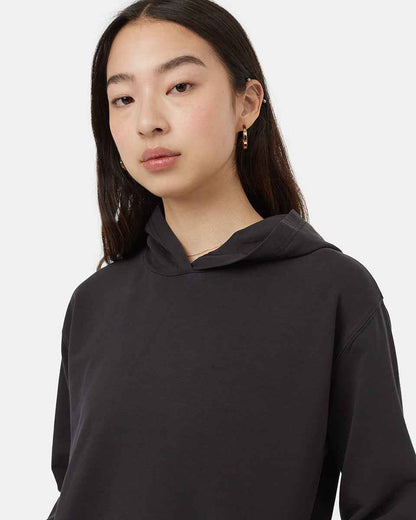 French Terry Cropped Hoodie
