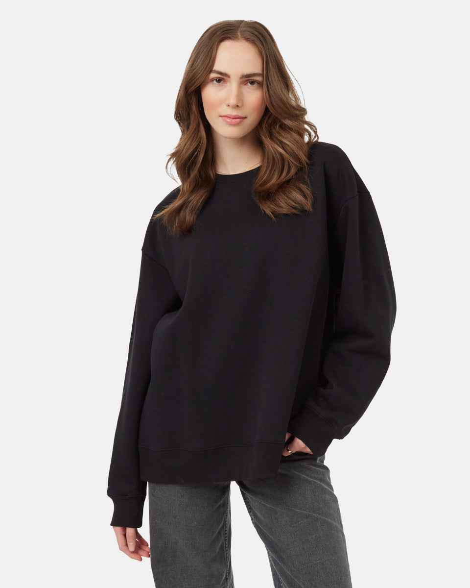 TreeFleece Oversized Crew