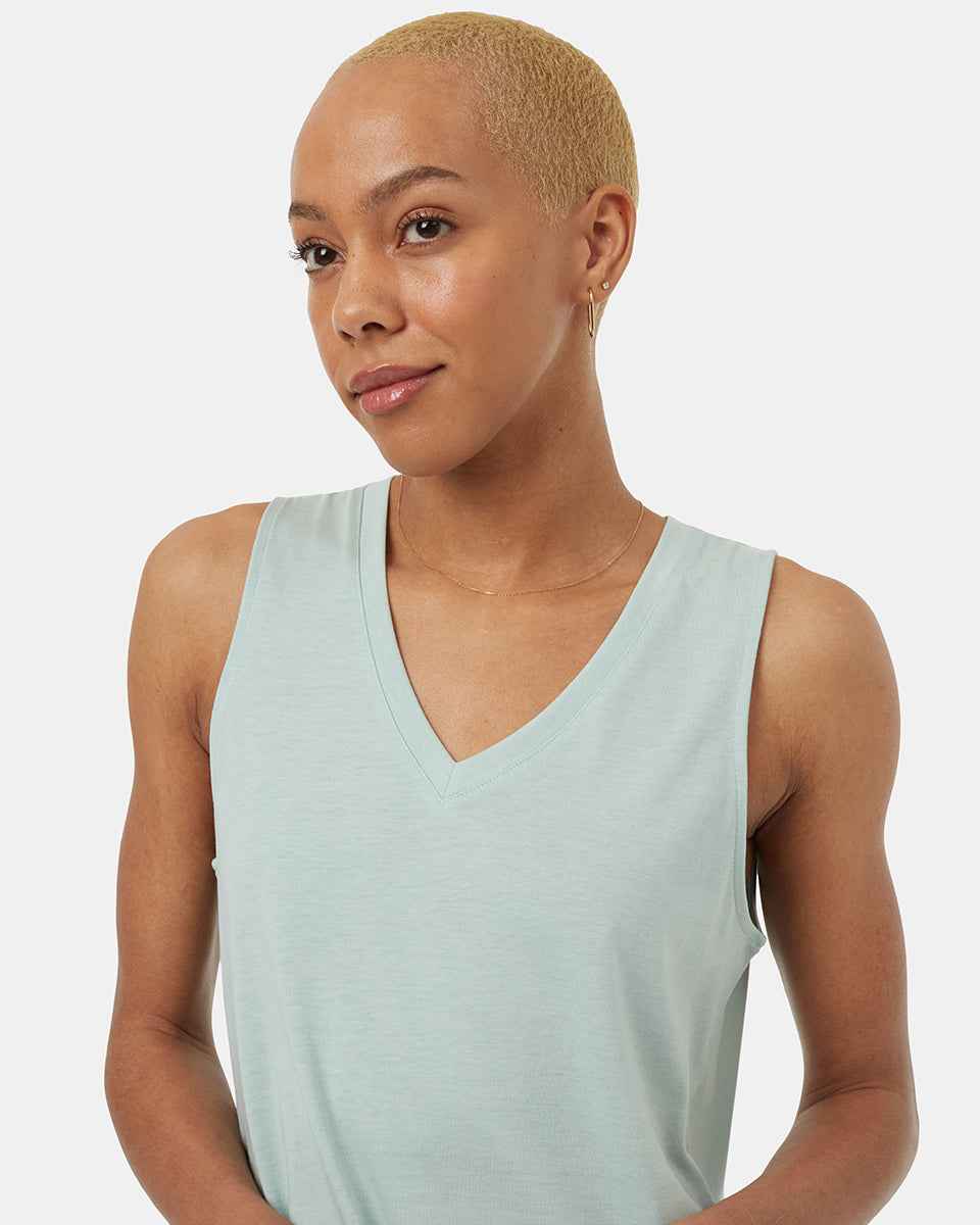 TreeBlend V-Neck Tank