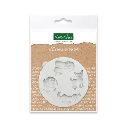 Miniature Puppies Silicone Mould