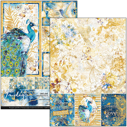 Indigo Creative Pad Pad A4 9/Pkg