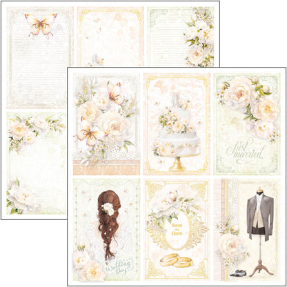 Always & Forever Paper Pad 12"x12" 12/Pkg