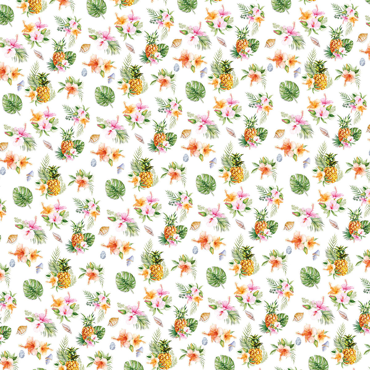 Ciao Bella Summer Breeze Fussy Cut Pad 6"x6" 24/Pkg