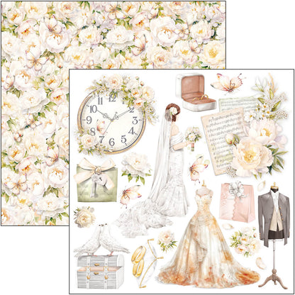 Always & Forever Fussy Cut Pad 6"x6" 24/Pkg