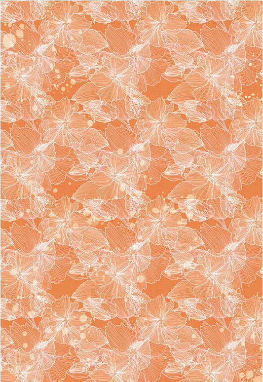 Ciao Bella Vellum Summer Breeze Paper Patterns A4 6/Pkg