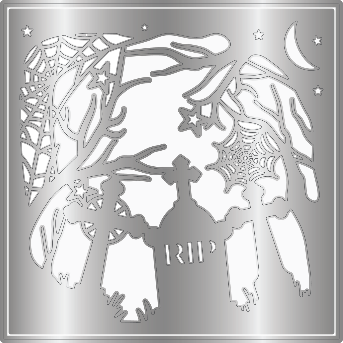 Crafter's Companion Create a Card Die Set Spooky Graveyard