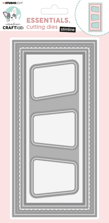 CCL Cutting Die Slimline Essentials 164x265x1mm 1 PC nr.208