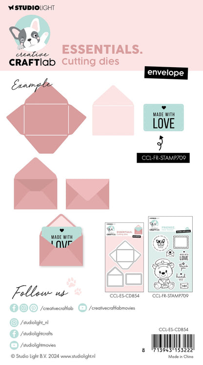CCL Cutting Die Envelope Essentials 3 PC
