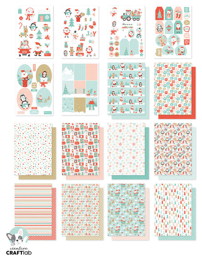 CCL DIY Block Santa Stop Here Essentials 297x210x9mm 32 SH nr.35