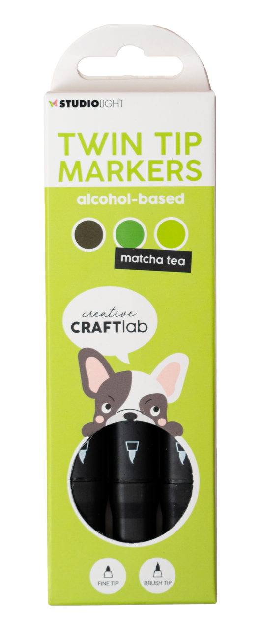 CCL Alcohol Marker Matcha Tea Essentials 48x152x13mm 3 PC nr.10