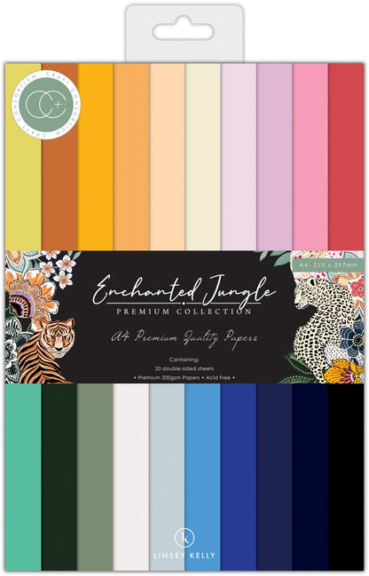 Craft Consortium Enchanted Jungle - A4 Paper Pad